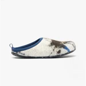 Camper WABI Mens Mule Slippers Blue/Black