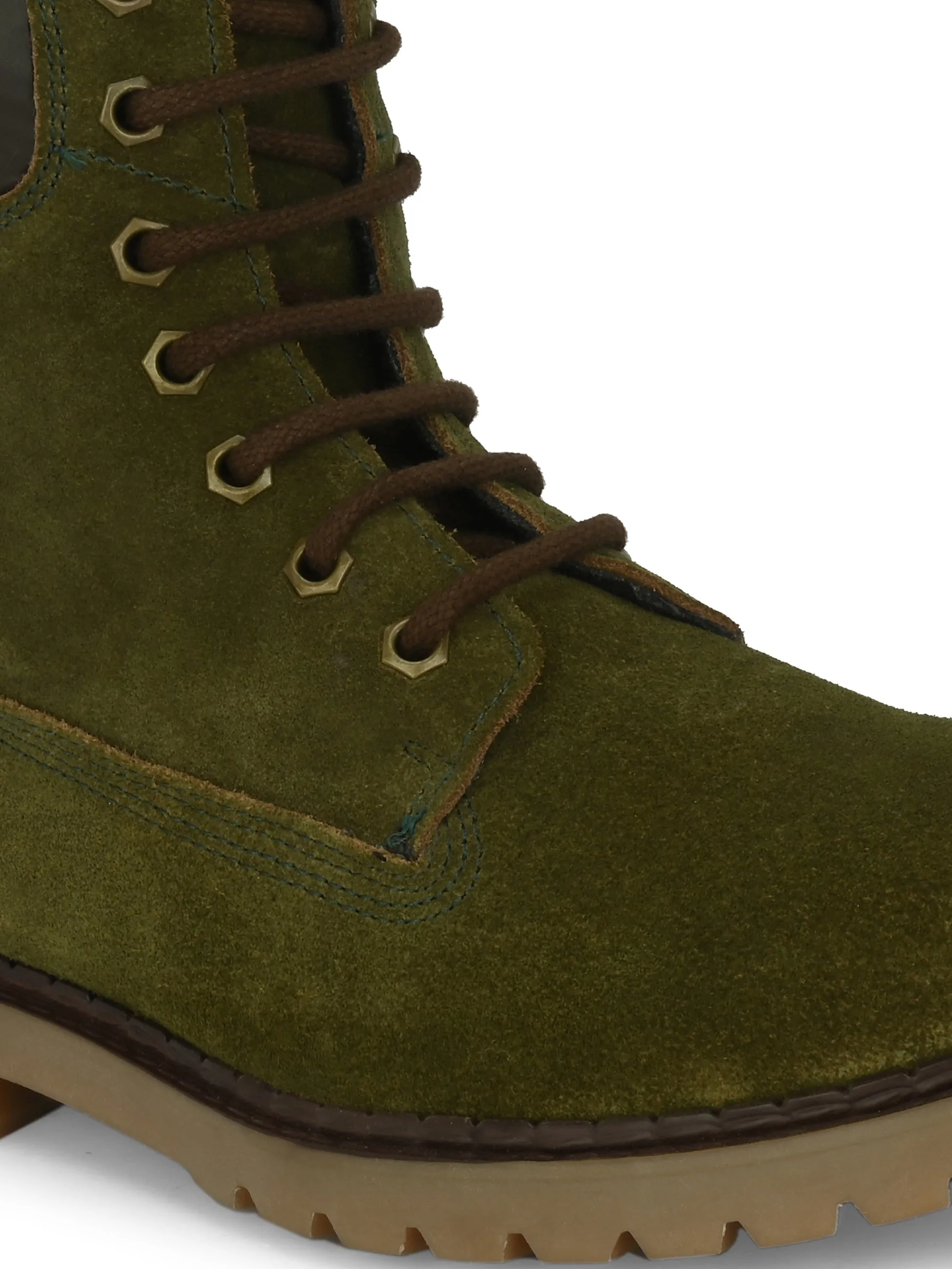 CARLO ROMANO BY WASAN SHOE GENUINE SUEDE LEATHER MEN'S ANKLE BOOT