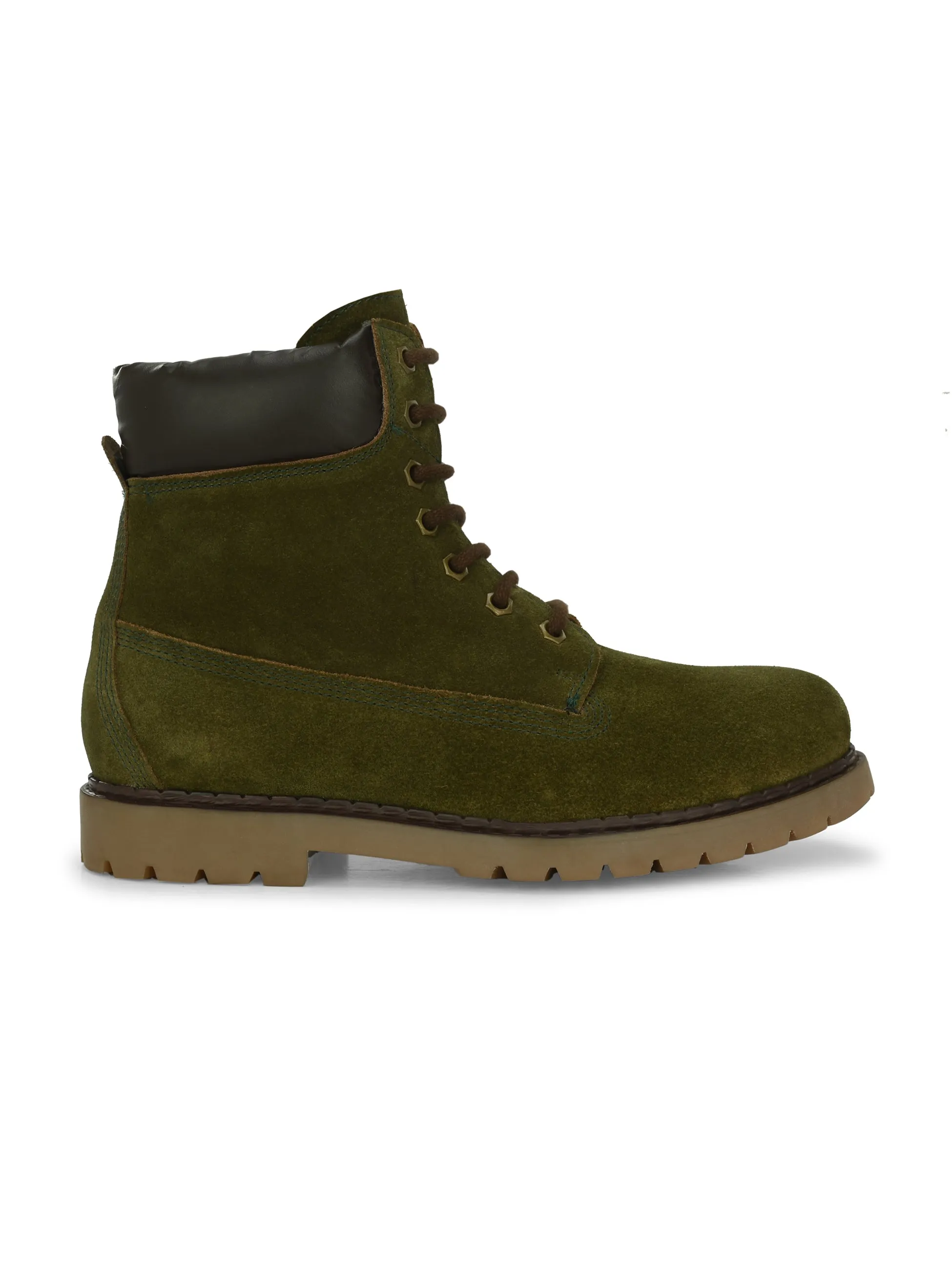 CARLO ROMANO BY WASAN SHOE GENUINE SUEDE LEATHER MEN'S ANKLE BOOT