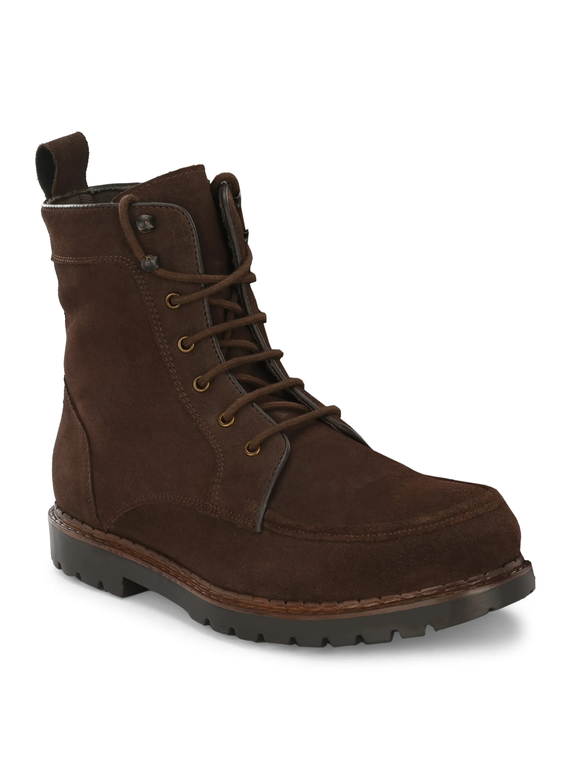 CARLO ROMANO BY WASAN SHOE GENUINE SUEDE LEATHER MEN'S ANKLE BOOT
