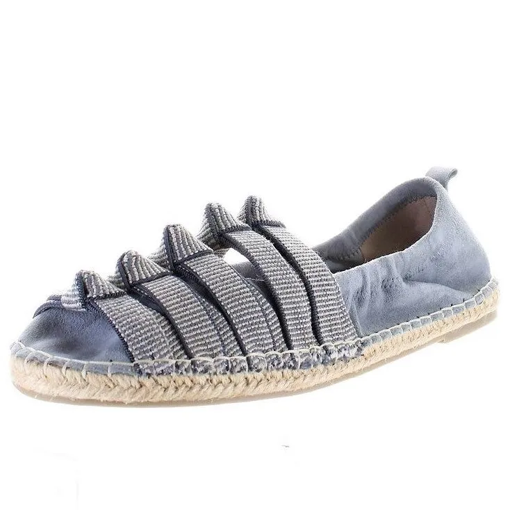 Cecelia Jeans Rounded York Womens New Slip Adjustable Loafers Blue Toe Candice On-demand shipping On Casual