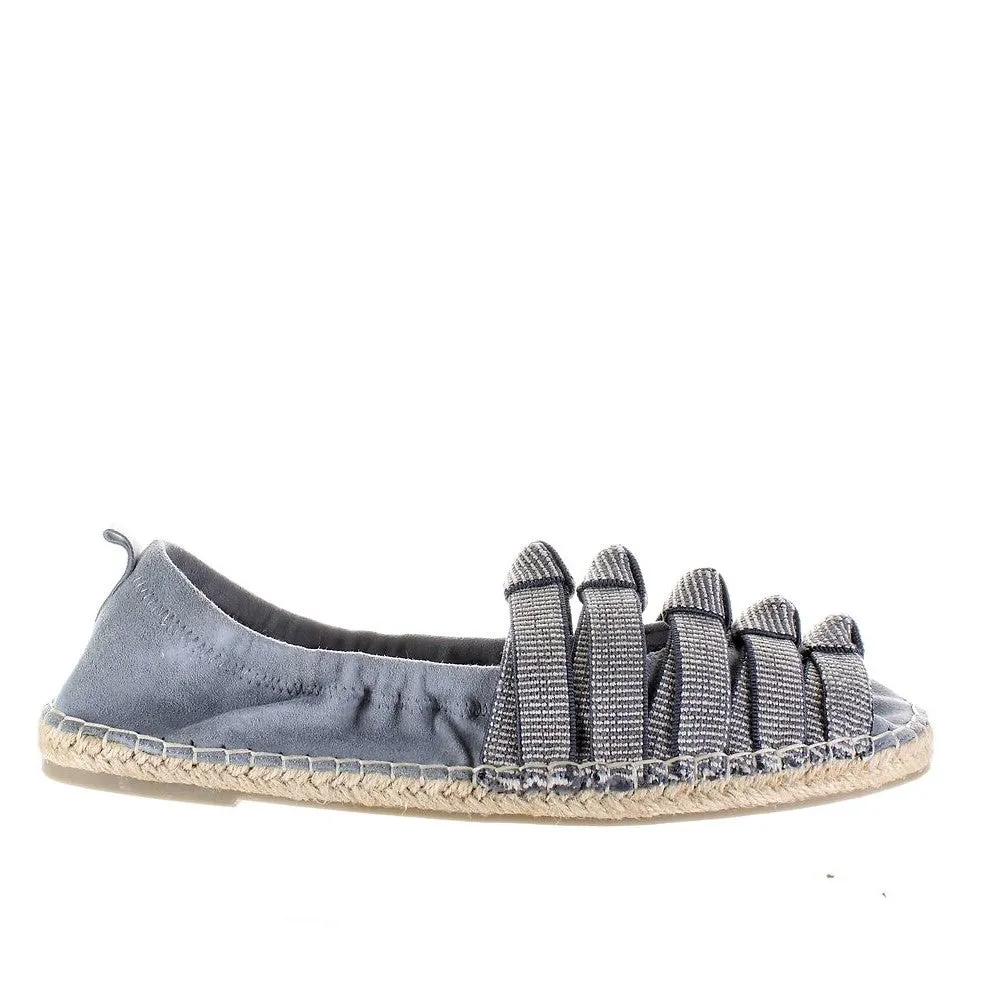 Cecelia Jeans Rounded York Womens New Slip Adjustable Loafers Blue Toe Candice On-demand shipping On Casual