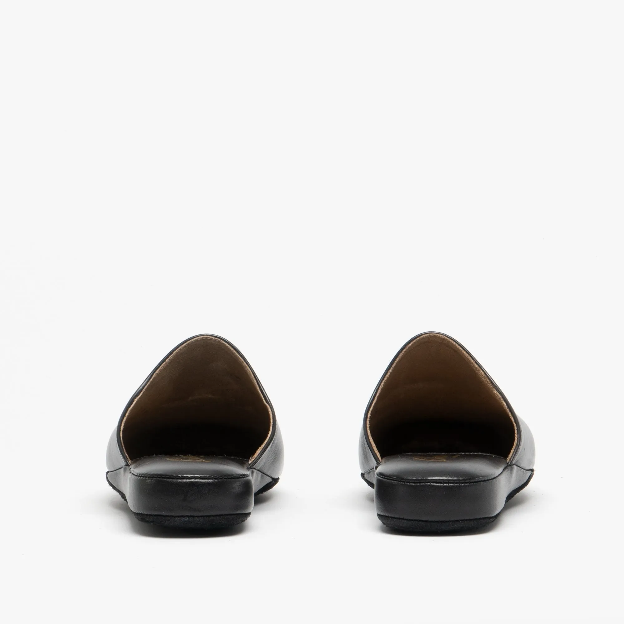 Chaleur LUCA Mens Mule Slippers Black