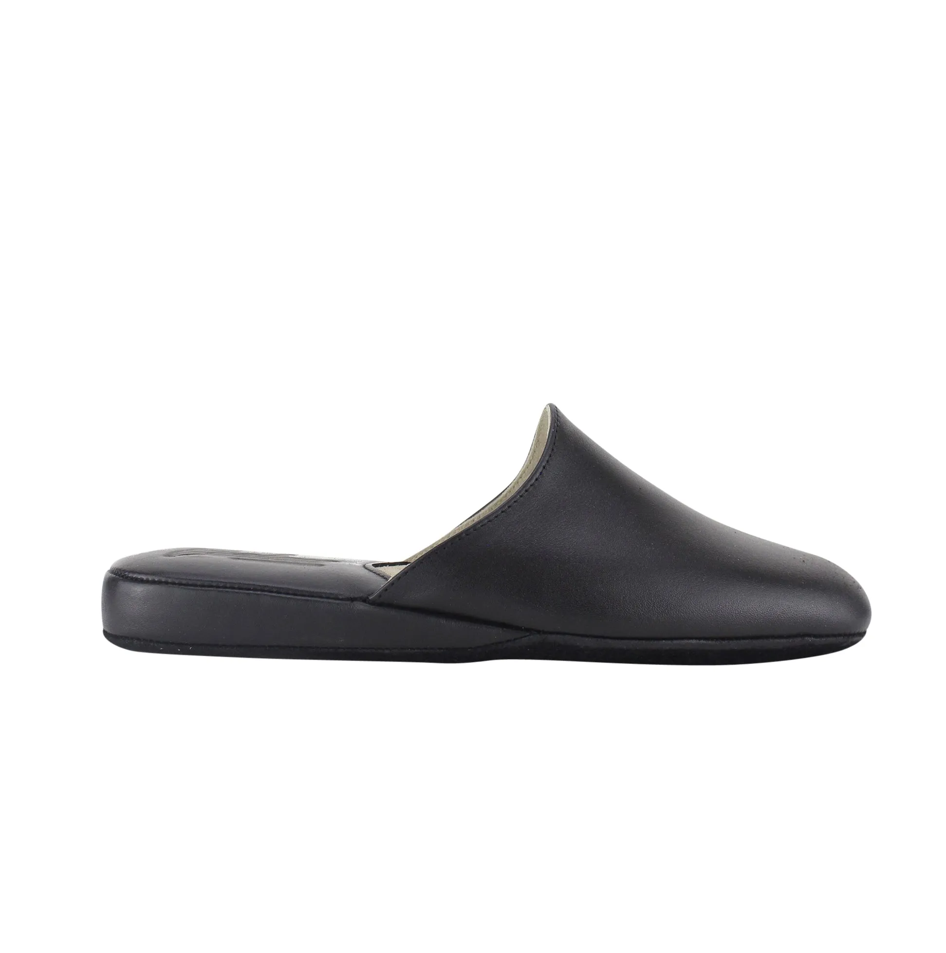 Chaleur LUCA Mens Mule Slippers Black