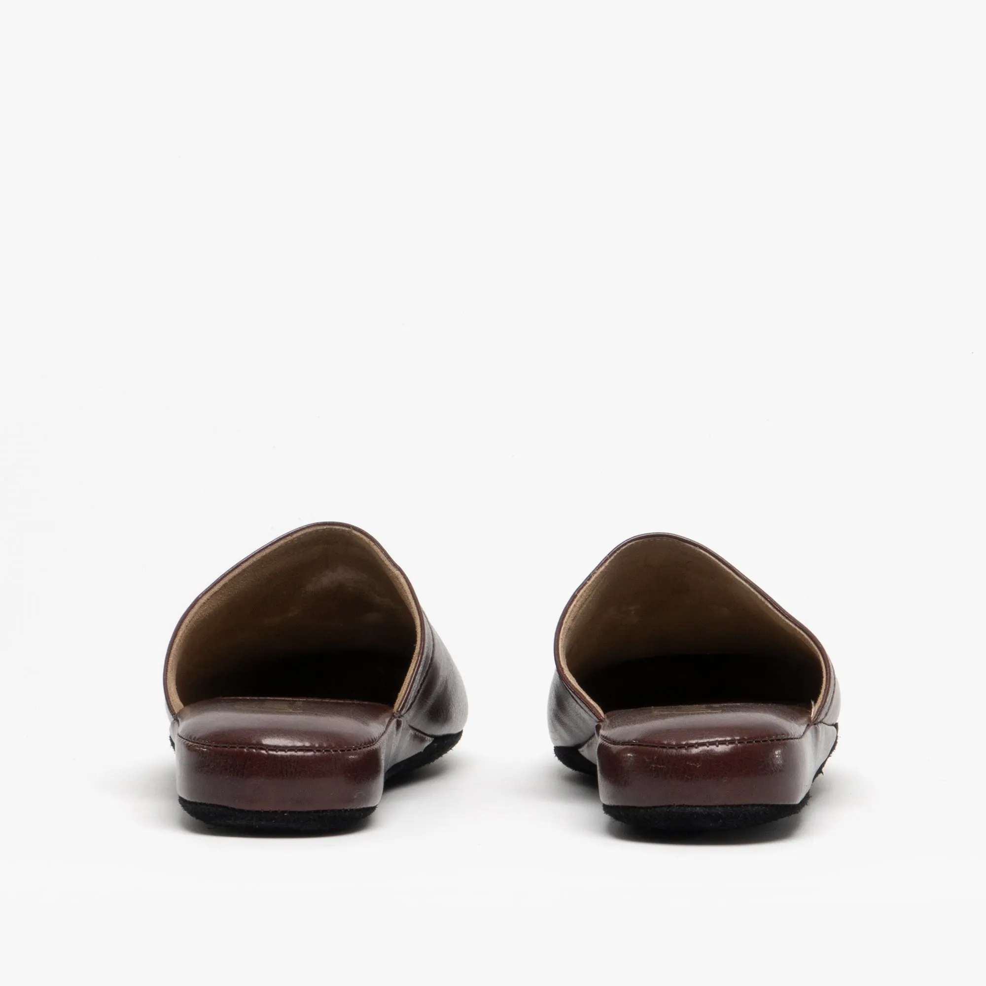 Chaleur PIERO Mens Mule Slippers Bordeaux