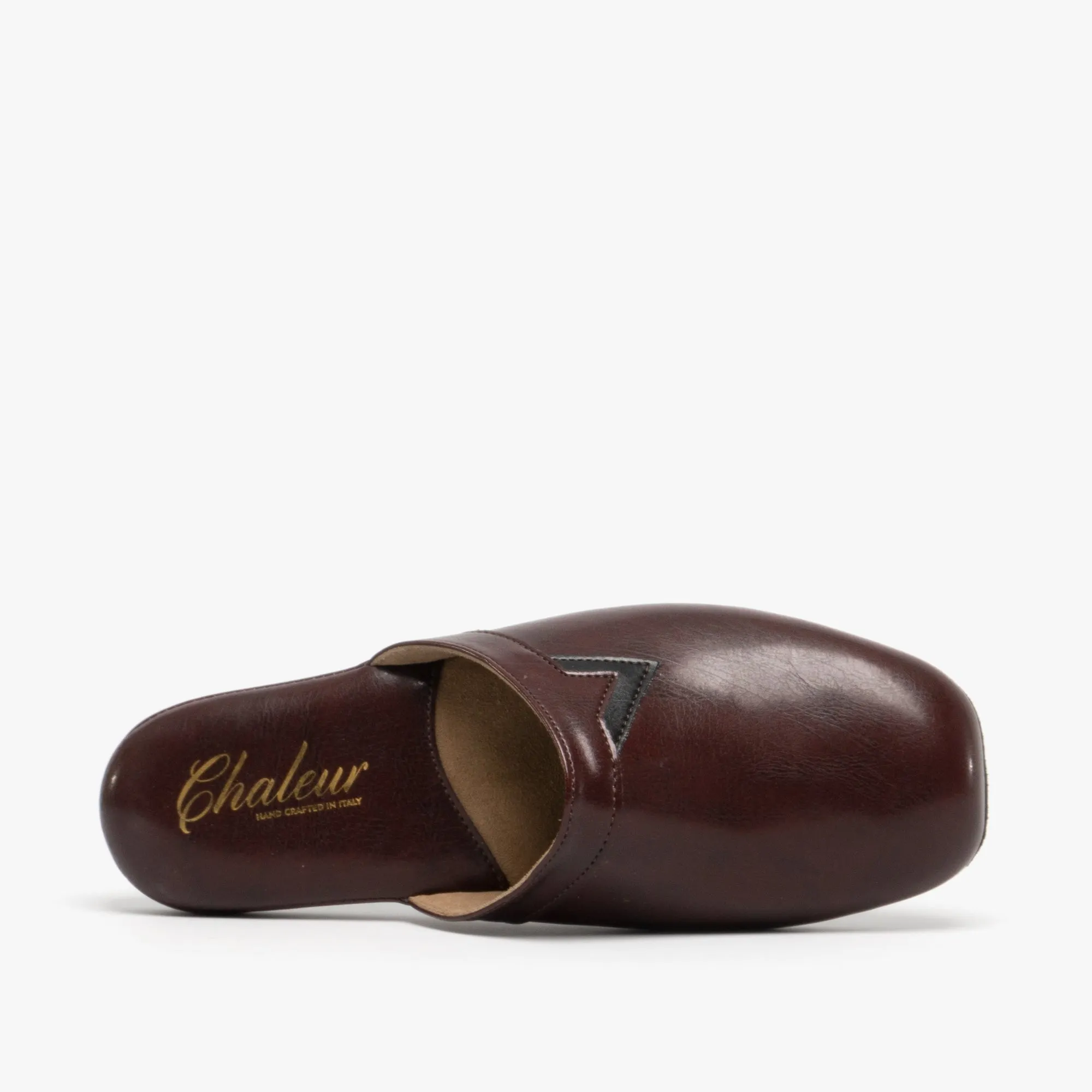 Chaleur PIERO Mens Mule Slippers Bordeaux