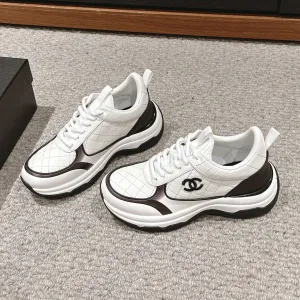 CHANEL CLASSIC MIX IN WHITE Quick dispatch LAMBSKIN BLACK Rich collection SNEAKER