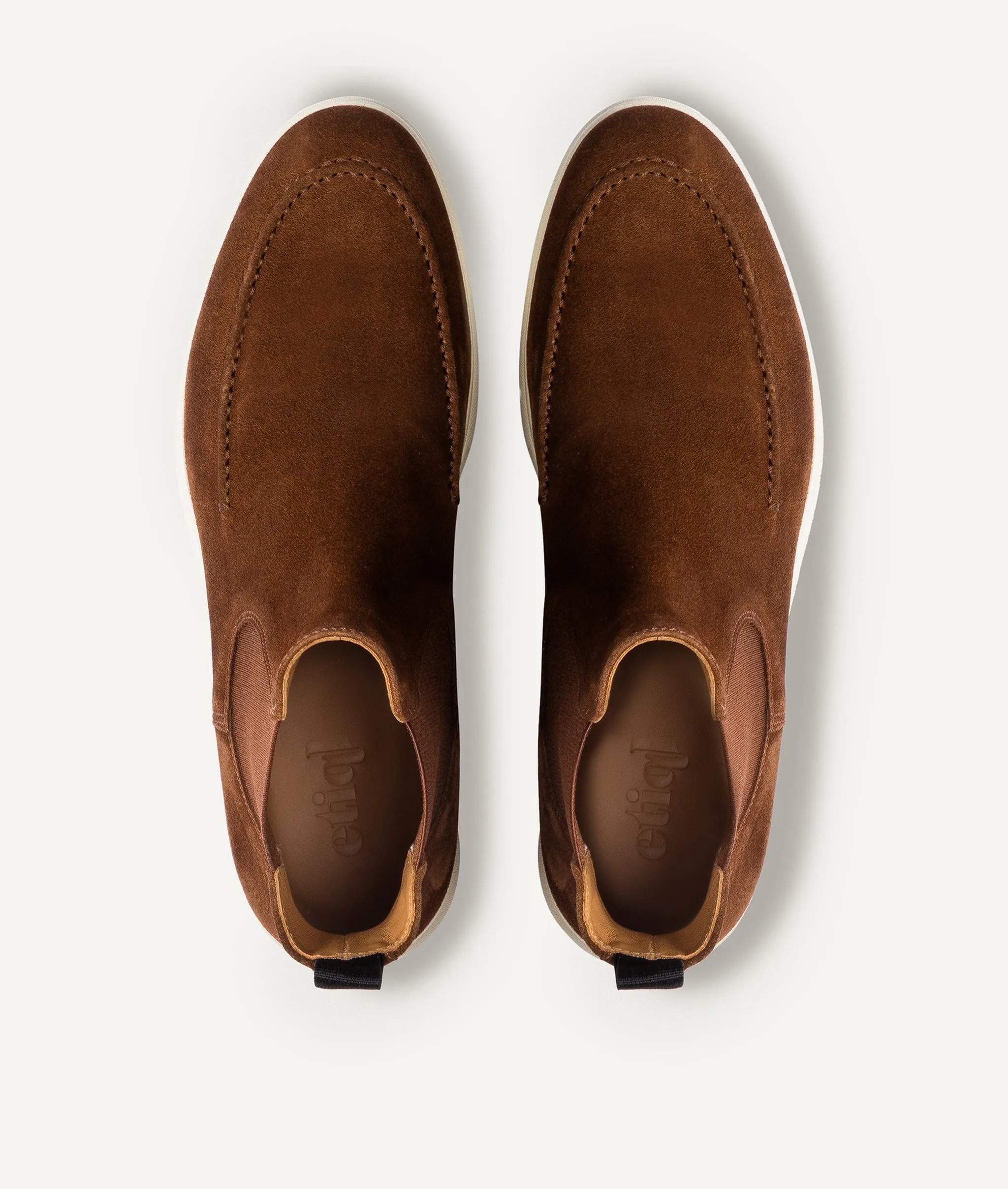 Chelsea Boot Slipper in Suede