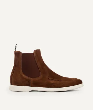 Chelsea Boot Slipper in Suede