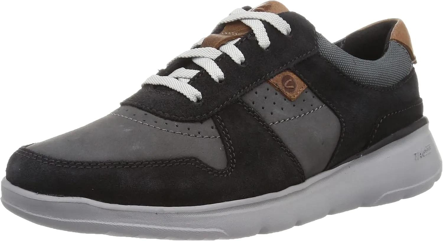 Clarks Men's Sneaker, Black Combi, 8.5