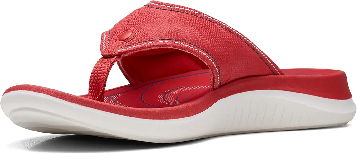 Clarks Women's Glide Post Flip Flop