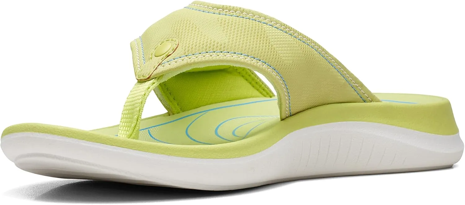 Clarks Women's Glide Post Flip Flop