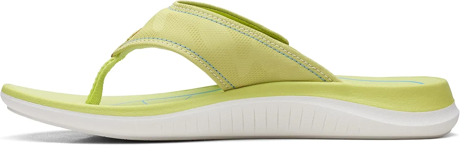 Clarks Women's Glide Post Flip Flop