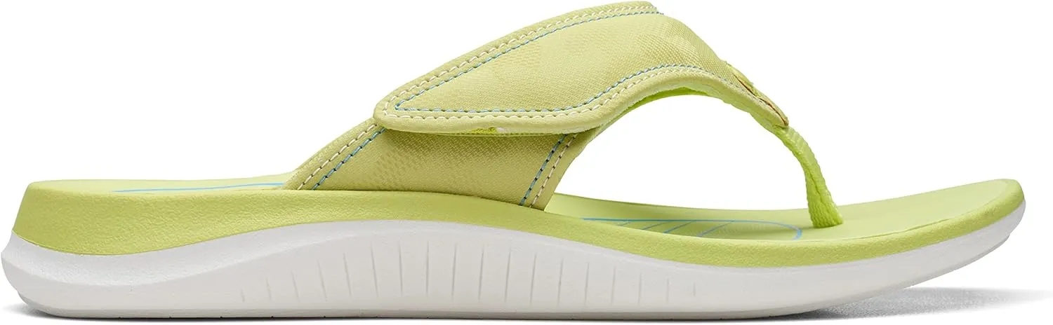 Clarks Women's Glide Post Flip Flop