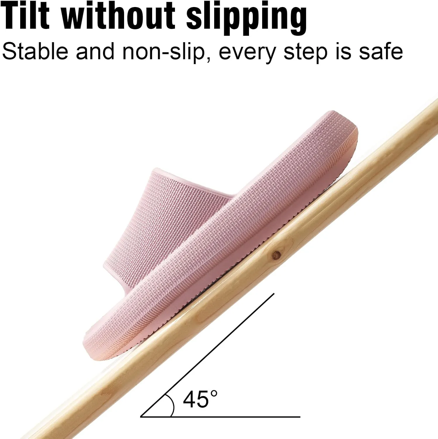 Cloud Slippers For Women Shower Shoes Pillow Slides Indoor House Outdoor Flip Flops For Men Bathroom Non-Slip Home Bubble Foam Beach Platform Slippers