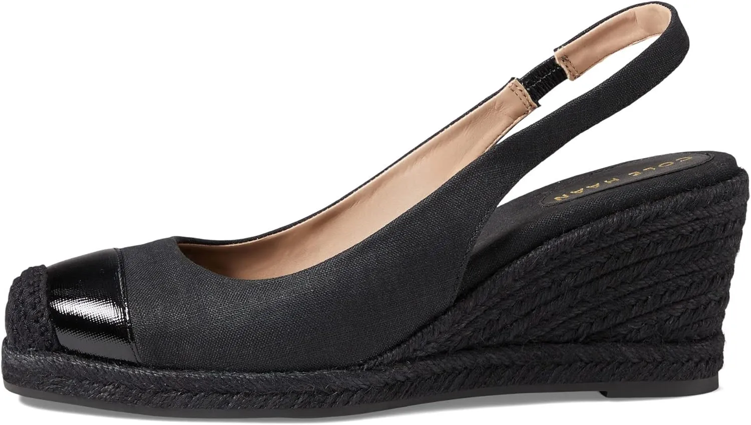 Cole Haan Women's Cloudfeel Espadrille Wedge Slingback 80 Mm