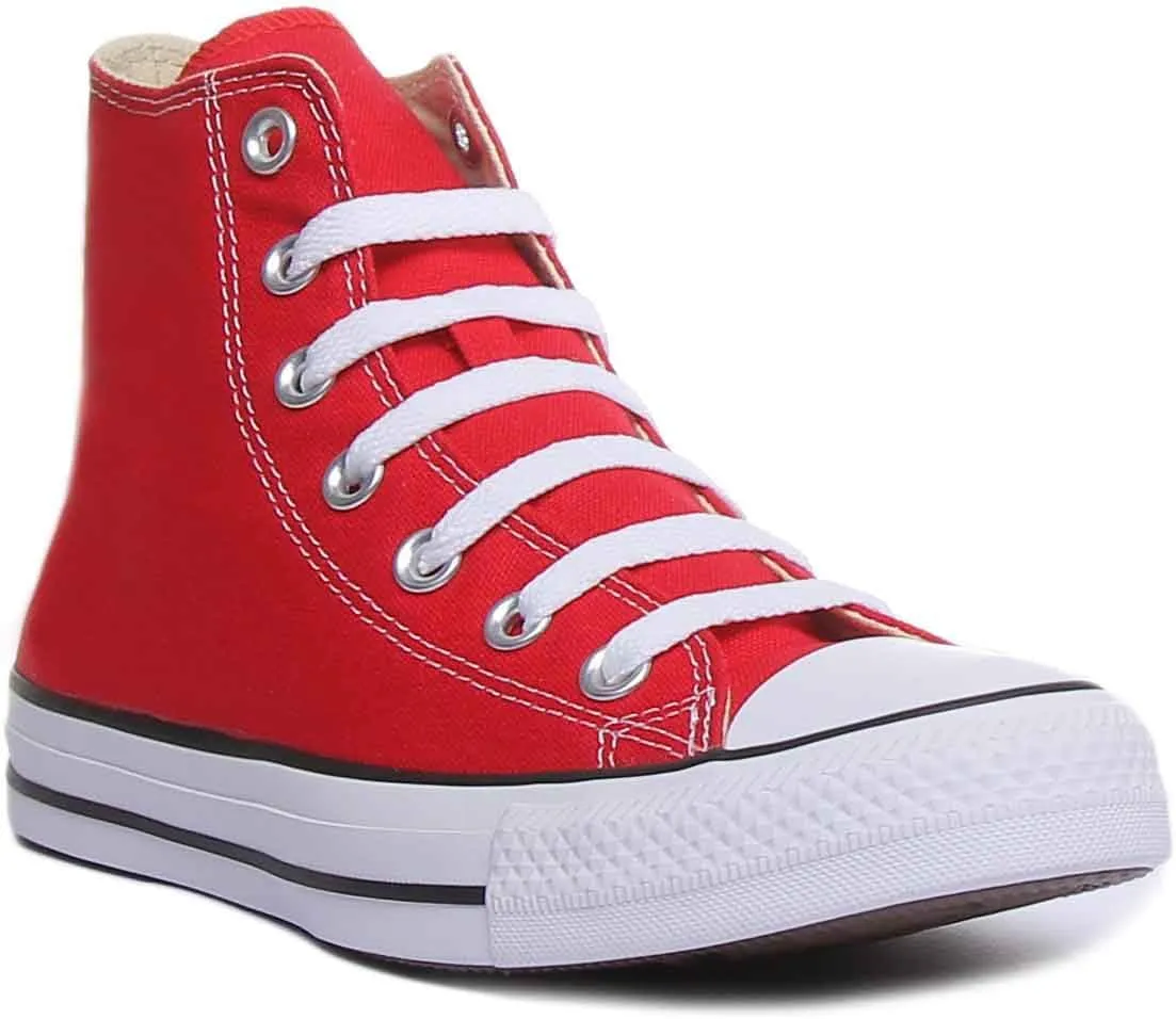 Converse All Star High Top - Men's (M9621, Bright Red/White)