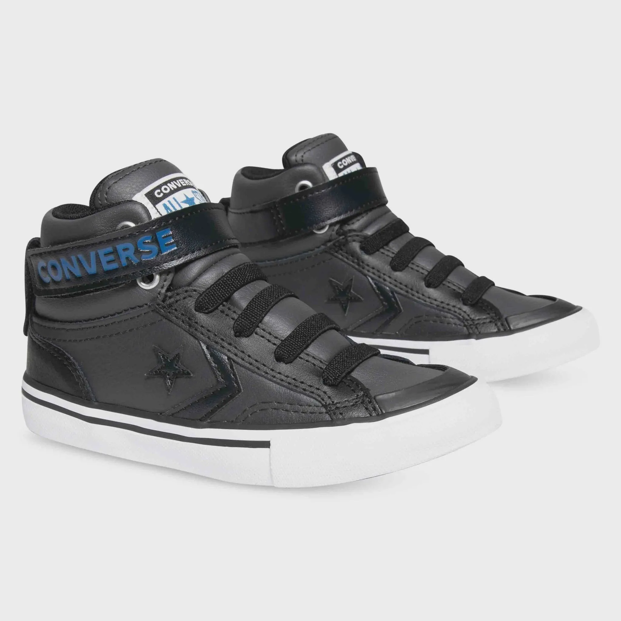 Converse Kids Pro Blaze Strap Hitop - Storm/Wind/Black/Dark Marina Blue