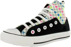 Converse Men's Chuck Taylor Layer Up Hi Black/White Ankle-High Canvas Fashion Sneaker - 3M