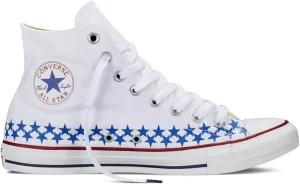Converse Unisex Chuck Taylor All Star Americana White/Blue Sneaker - 4.5 Men - 6.5 Women