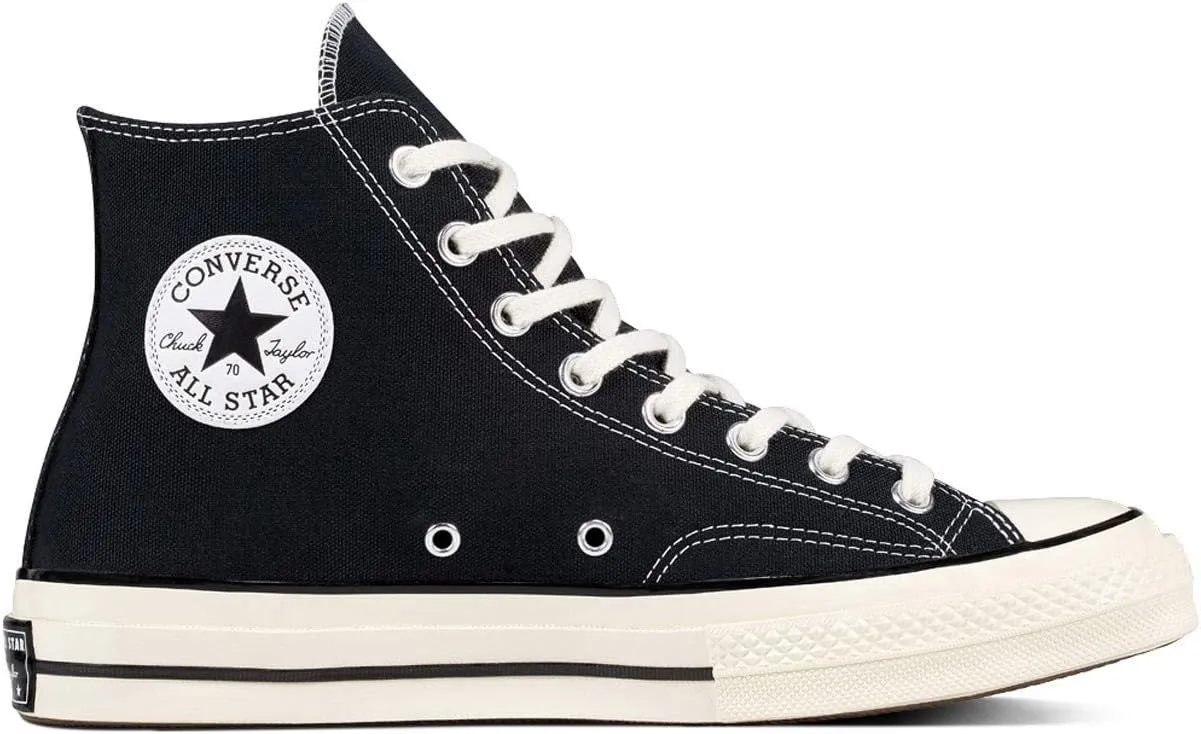 Converse Unisex Modern, Chuck 70s Blk Blk Egret, 9 US Men