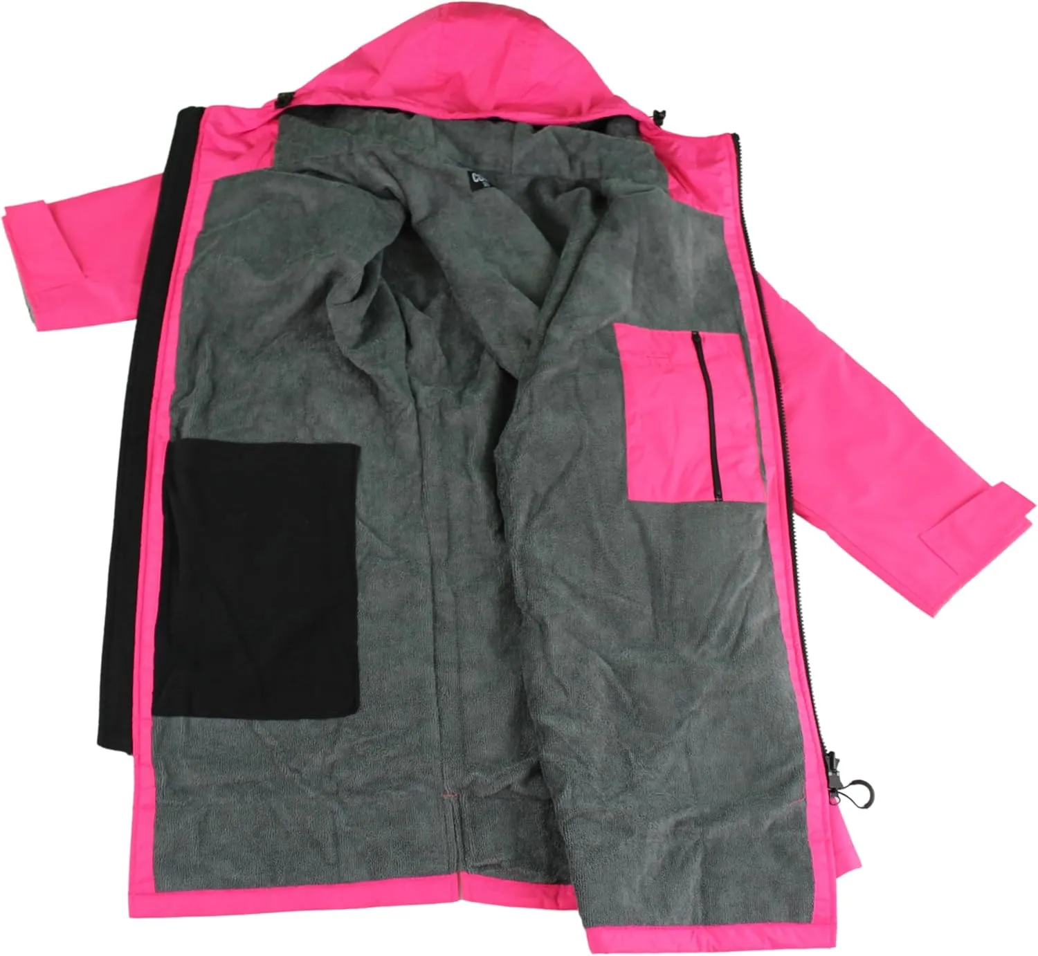 COR Surf Swim Parka for Youth and Adults | Heavy-Duty Weatherproof Swimming Jacket with Size Options for Men, Women and Kids