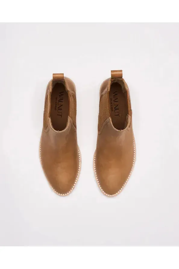 Cora Leather Boot Tan