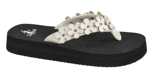 CORKYS Ivory No Running Sandal