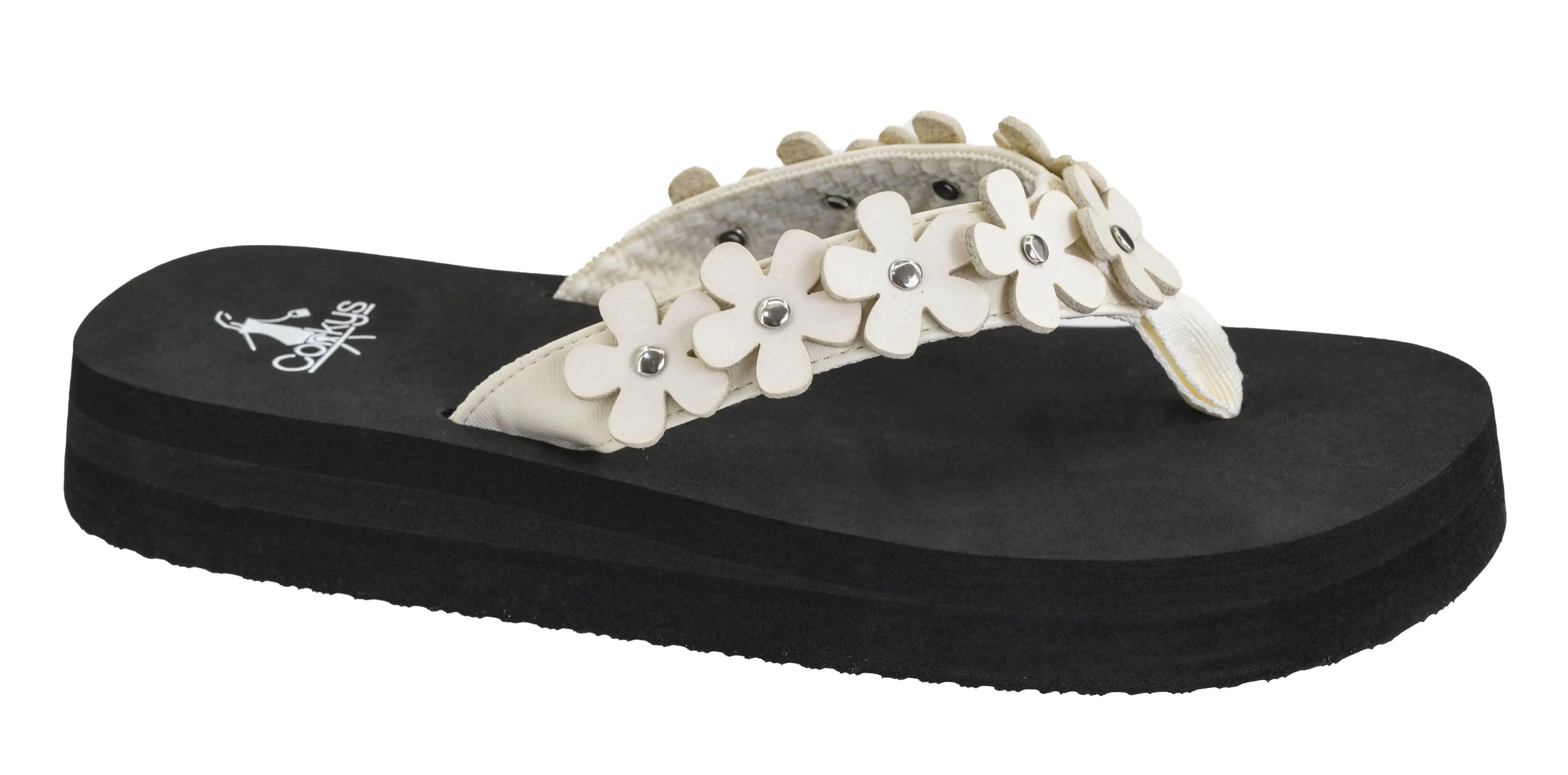 CORKYS Ivory No Running Sandal