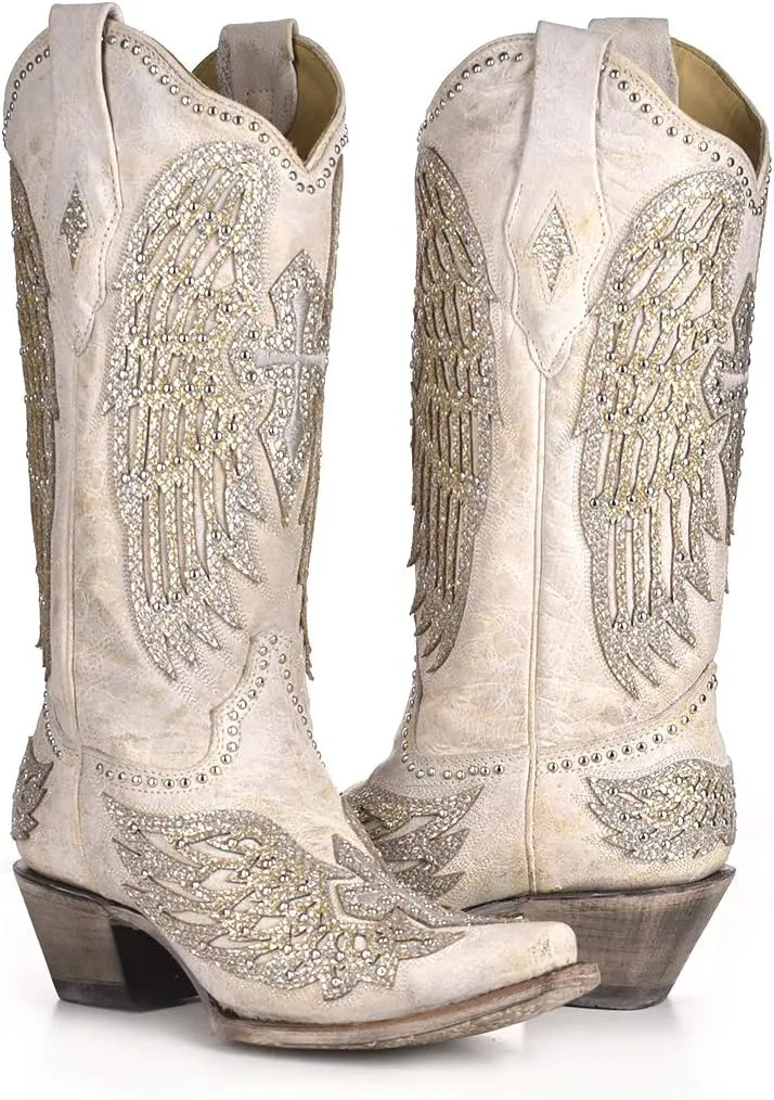 CORRAL Women's Angela Western Boot Snip Toe