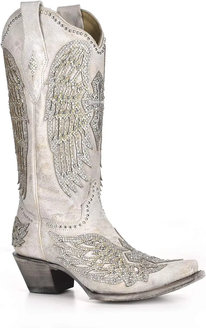 CORRAL Women's Angela Western Boot Snip Toe