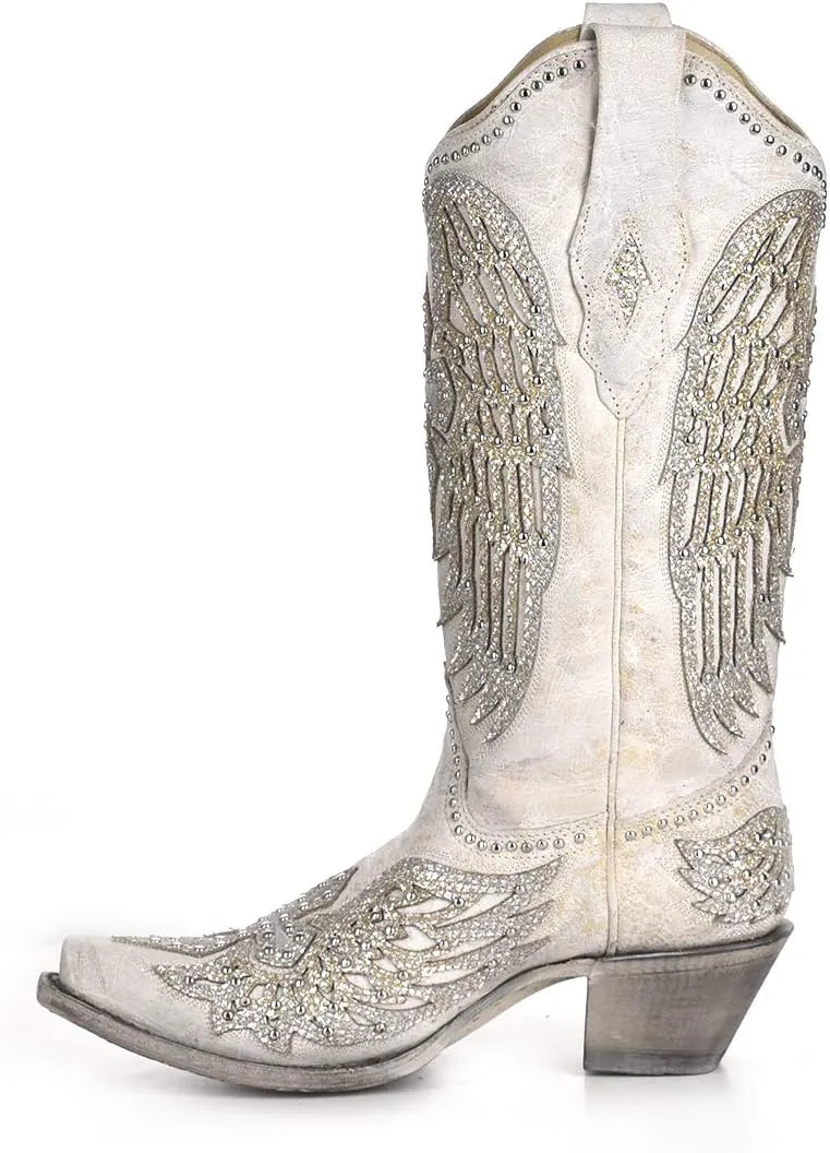 CORRAL Women's Angela Western Boot Snip Toe