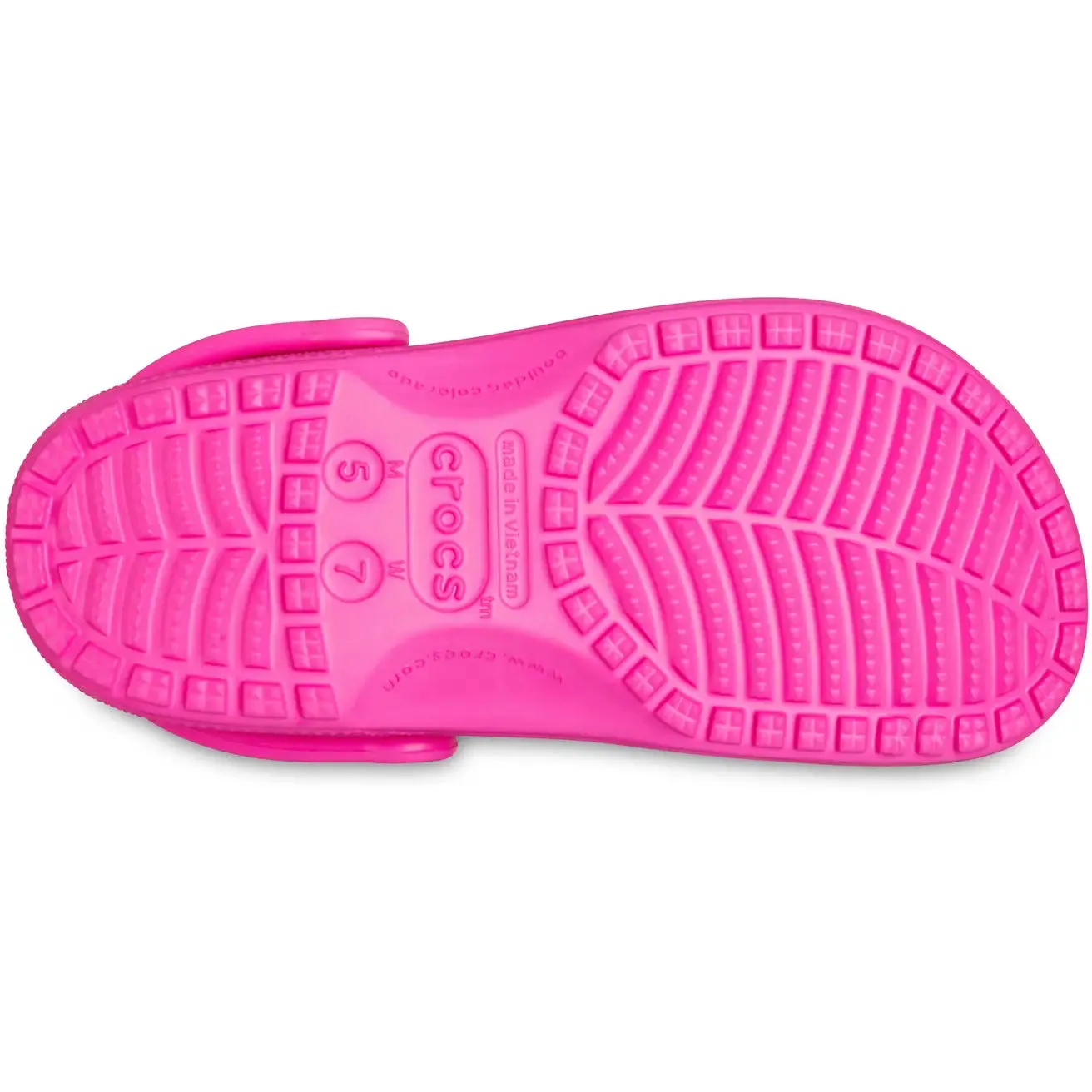 .Crocs Unisex Original Classic Clogs Pink Crush - (Beach) - (10001-6TW) - F
