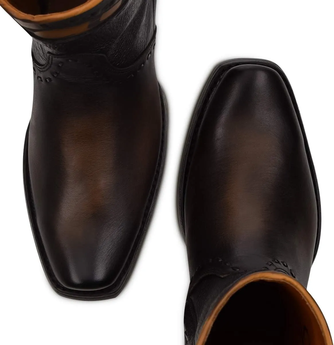 Cuadra Men's Boot in Genuine Leather Black