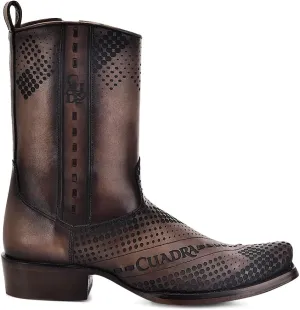 Cuadra Men's Boot in Genuine Leather Brown 1J2URS