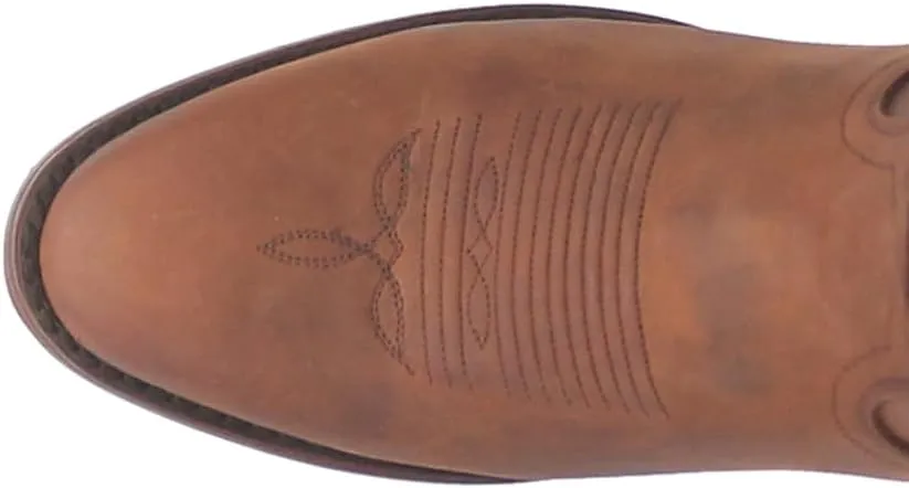 Dan Post Mens Simon Embroidered Round Toe Casual Boots Mid Calf - Brown