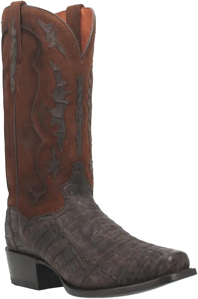 Dan Post Mens Stalker Square Toe Casual Boots Mid Calf - Brown, Grey