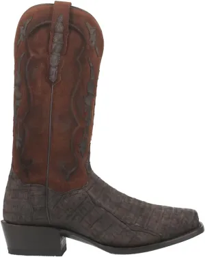 Dan Post Mens Stalker Square Toe Casual Boots Mid Calf - Brown, Grey