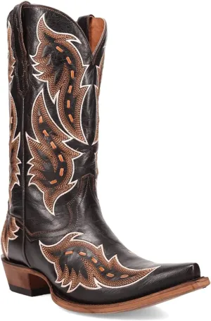 Dan Post Racer Leather Boots Western