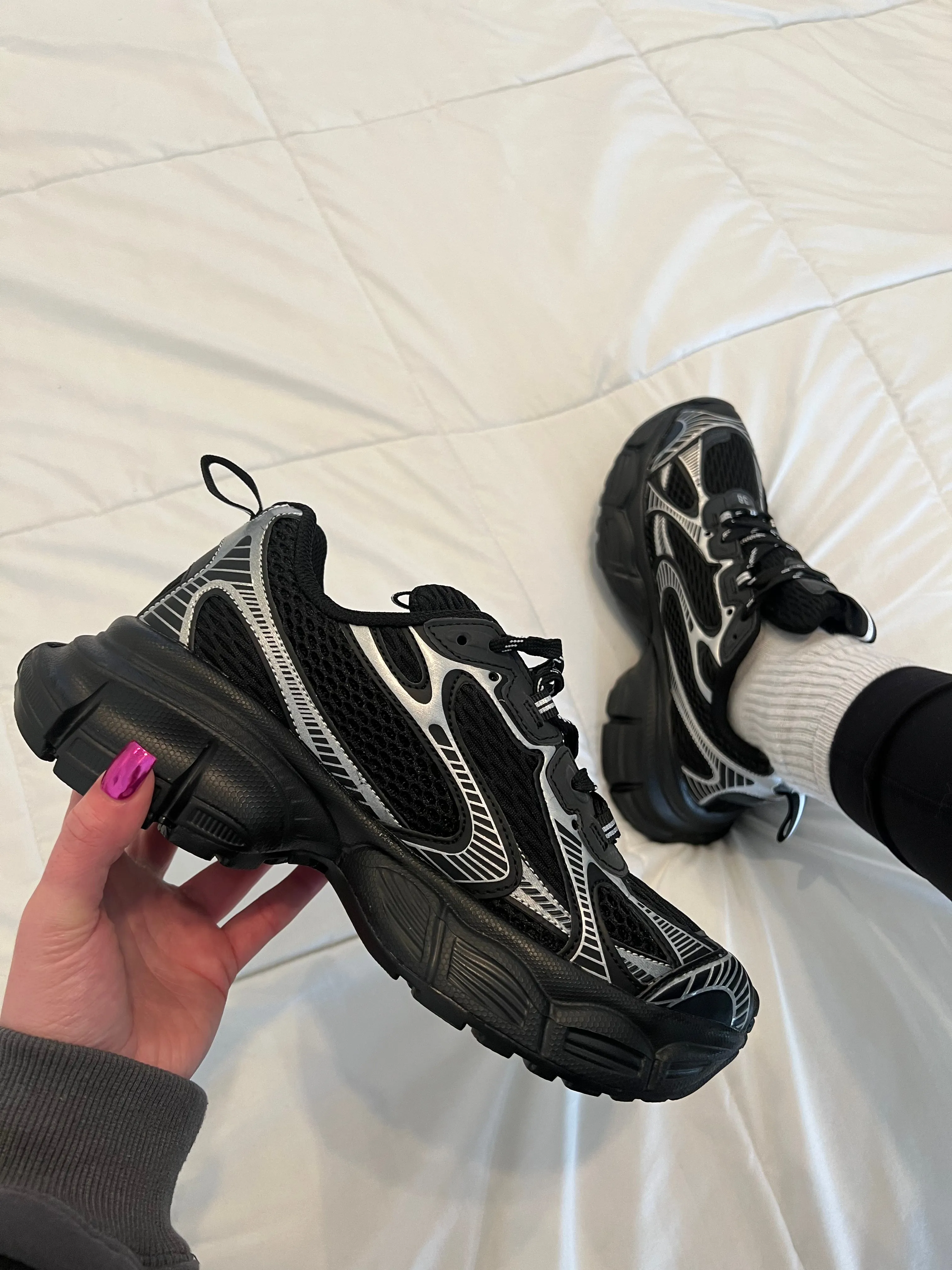 Danica Chunky Sneaker - Black