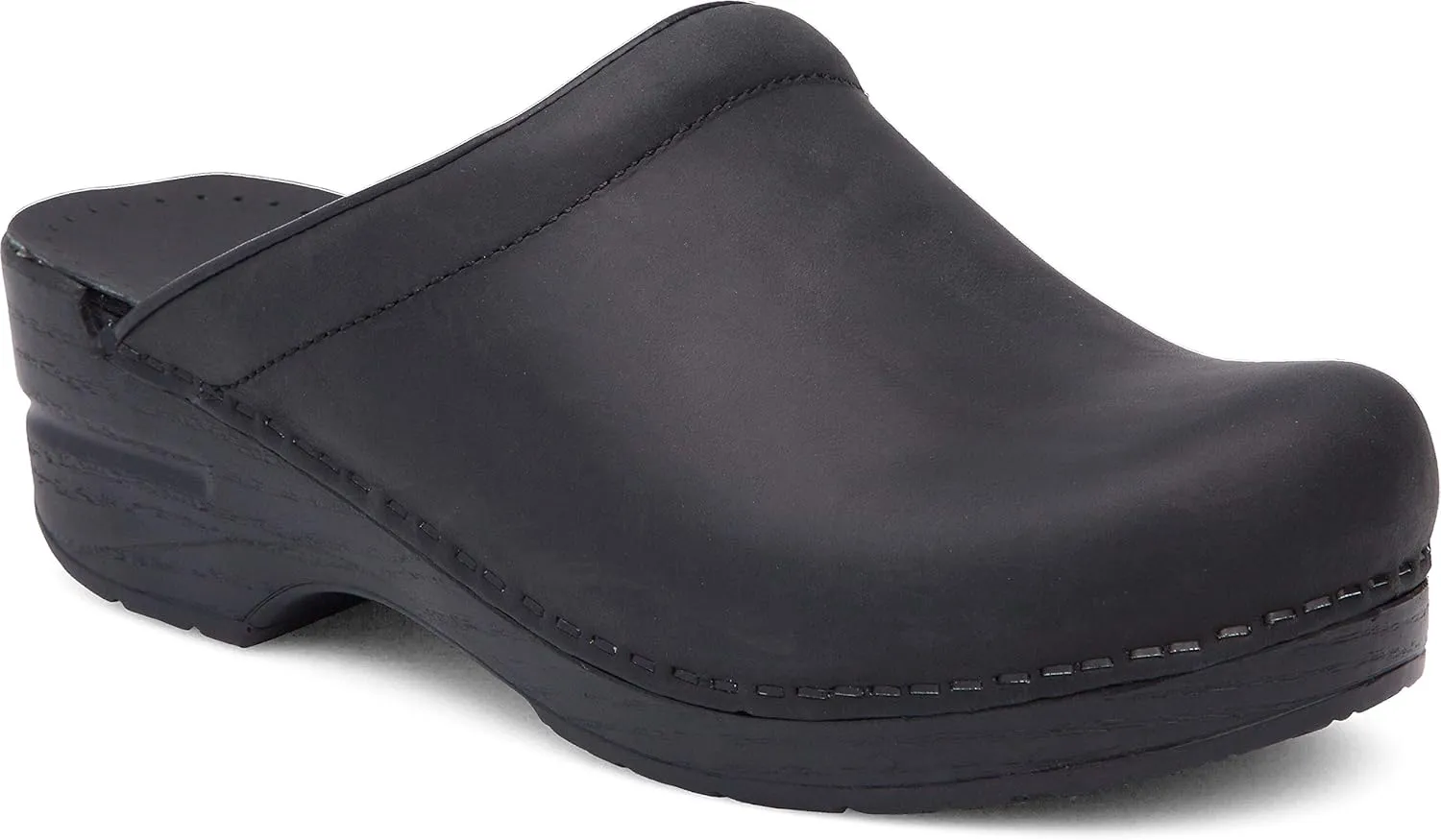 Dansko Women's Sonja Black Oiled Mule 5.5-6 M US