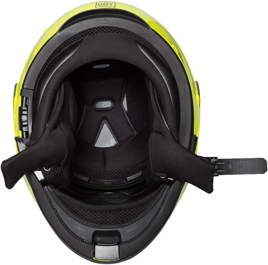 Daytona Helmets Glide Modular Motorcycle Helmet - DOT Approved Flip Up Motorcycle Helmet - Bluetooth Ready Full Face Motorcycle Helmet with Dual Visors for Men, Women & Youth