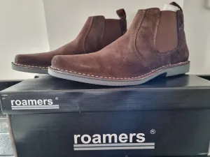 Desert Boot by Roamers - Chelsea Chocolate Suede (M765DBS)
