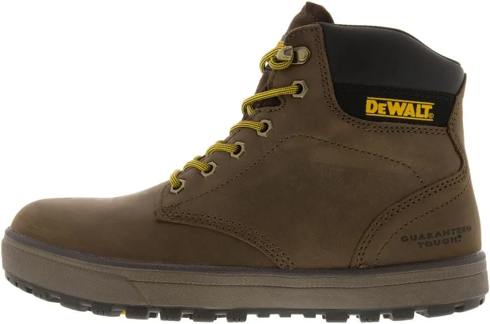 DEWALT® Plasma Boots for Men – Ideal for Everyday Wear – Leather Upper – 3/4 Bellows Gusset Palm Crazy Horse 13 M