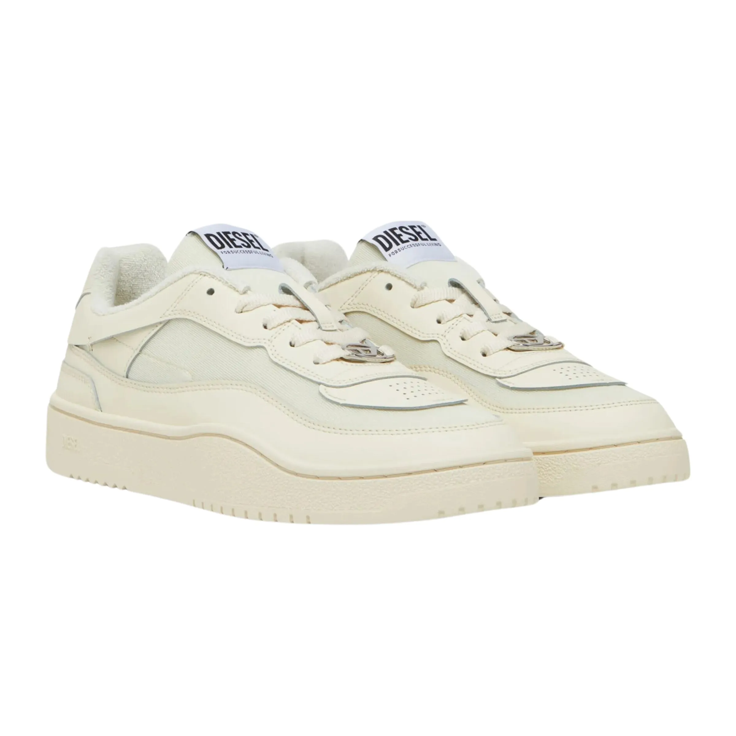 Diesel Sneaker Oval Skate Low Off-White