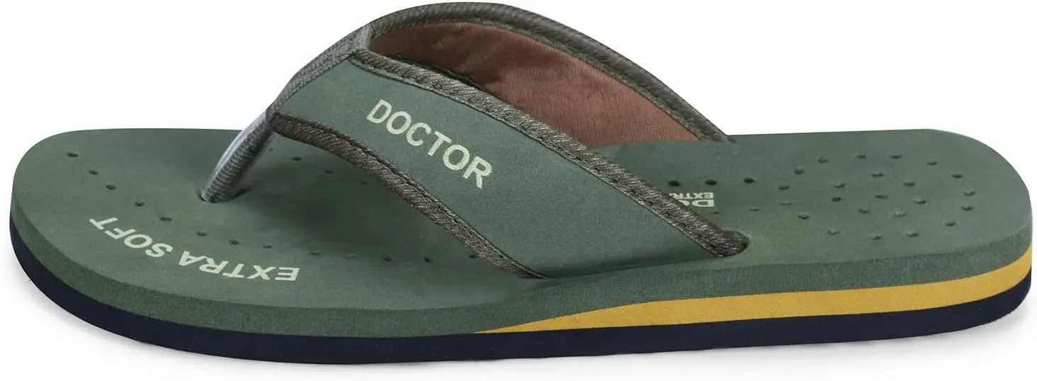 Doctor Slippers for Women Orthopedic Diabetic Pregnancy Non Slip Lightweight Comfortable Flat Casual Stylish Dr Chappals and House Flip flops For Ladies and Girl’s D-22