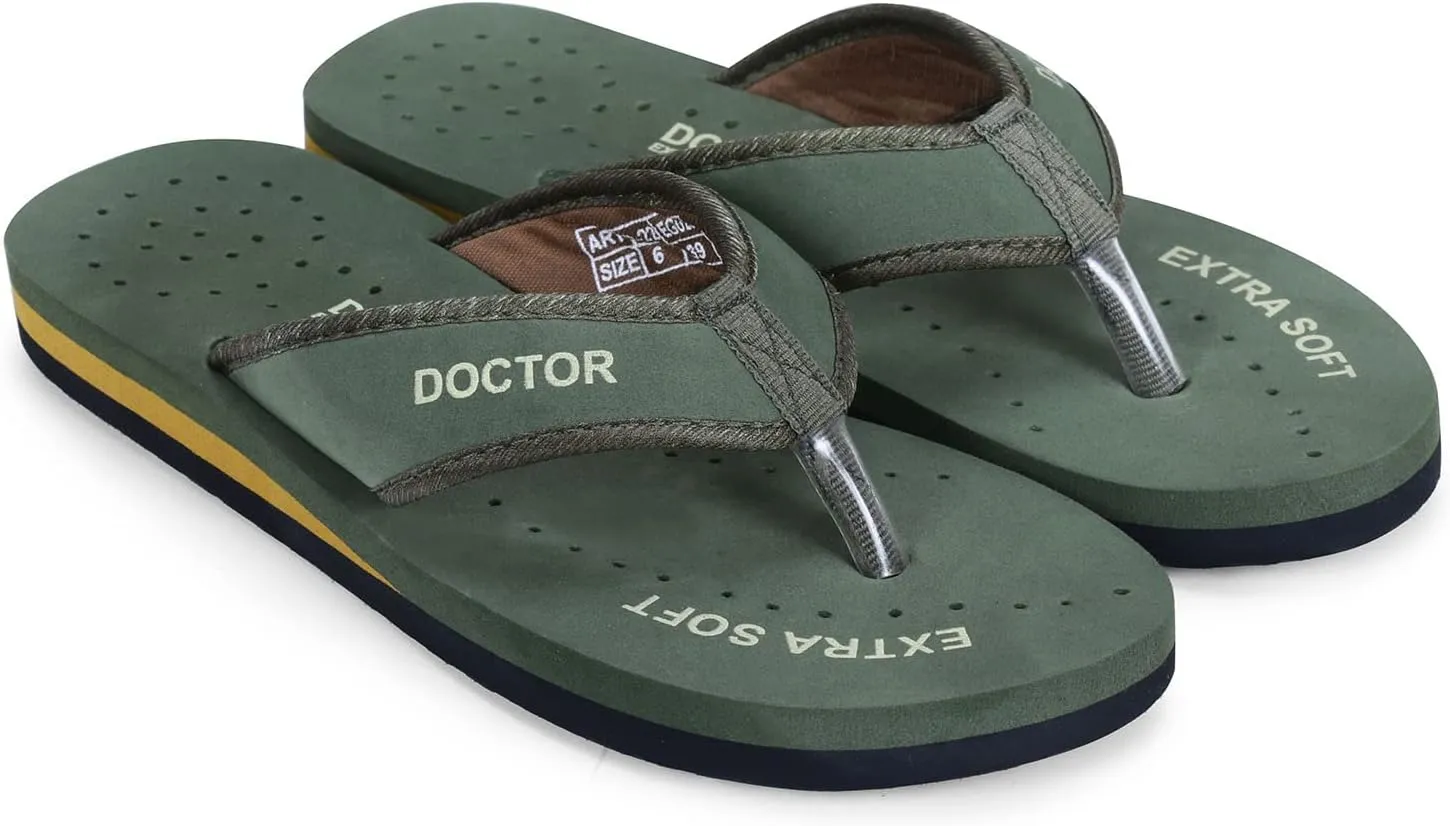 Doctor Slippers for Women Orthopedic Diabetic Pregnancy Non Slip Lightweight Comfortable Flat Casual Stylish Dr Chappals and House Flip flops For Ladies and Girl’s D-22