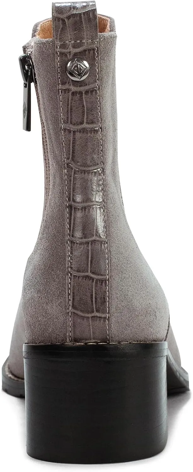 Donald J Pliner Women's Flower Suede Fashion Boot