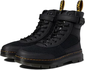 Dr. Martens Unisex 101 6 Eye Boot, Black Nappa, 9 Women 8 Men US
