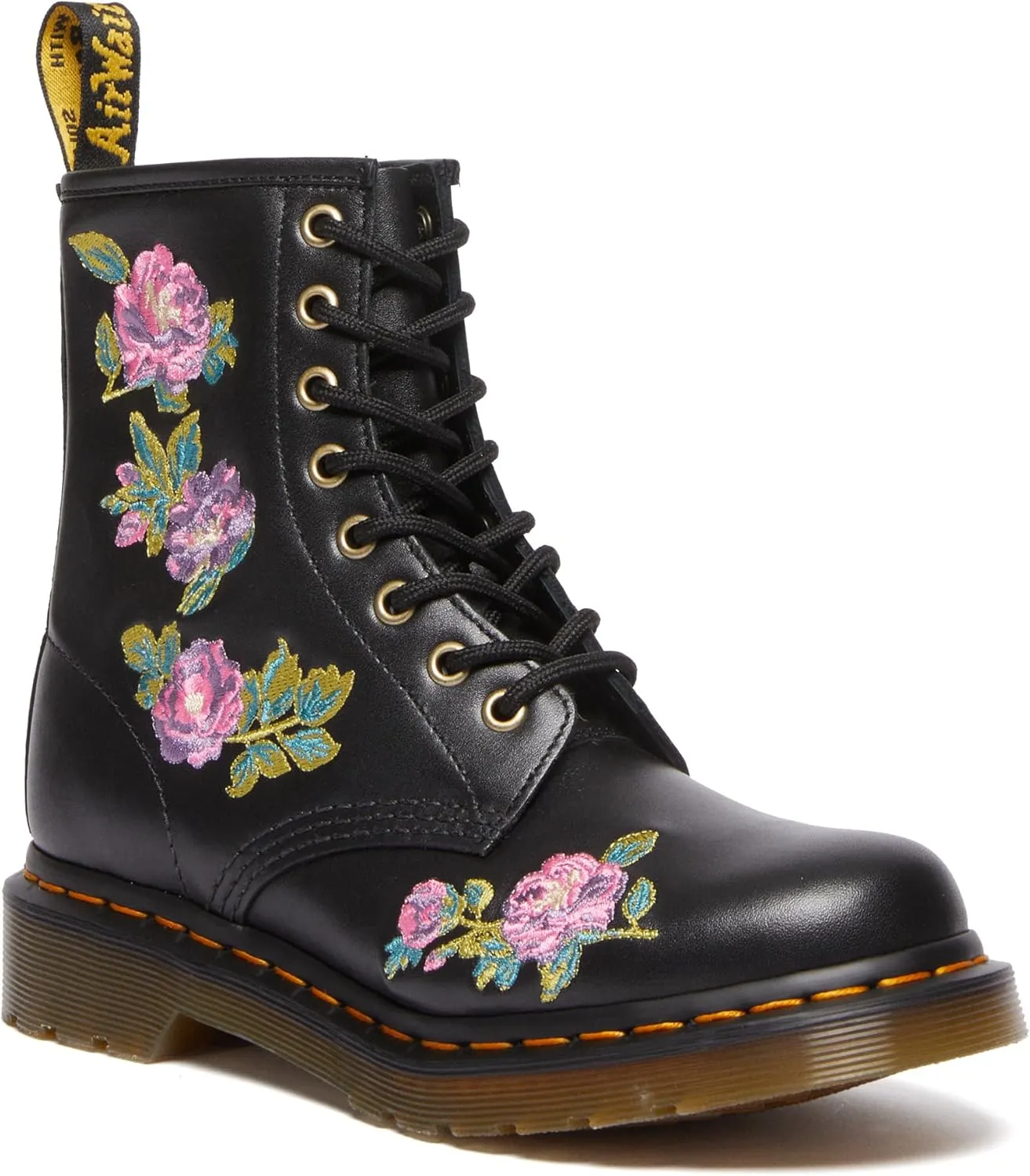 Dr. Martens Women's 1460 Vonda Ii Embroidered 8 Eye Boot Fashion